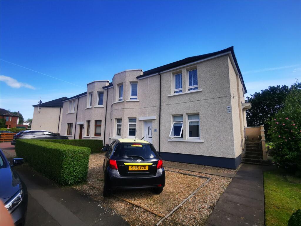 2 bedroom flat for sale in Barshaw Drive, Paisley, Renfrewshire, PA1