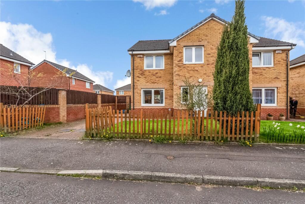 3 bedroom semidetached house for sale in Barshaw Drive, Glasgow, G52