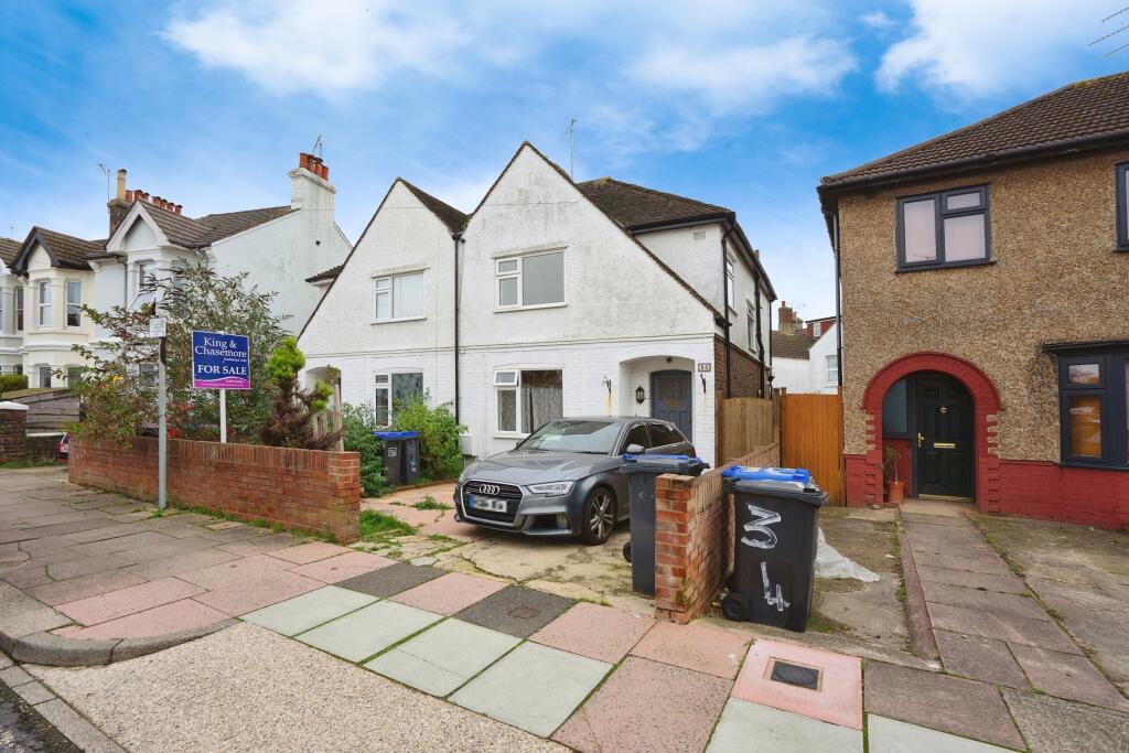 3 bedroom semi-detached house for sale in Westcourt Road, Worthing, West Sussex, BN14