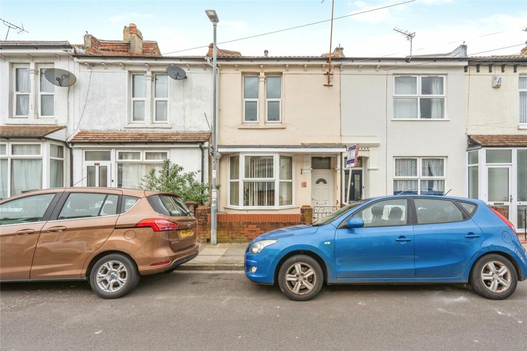 3 bedroom terraced house for sale in Portchester Road, Portsmouth, Hampshire, PO2