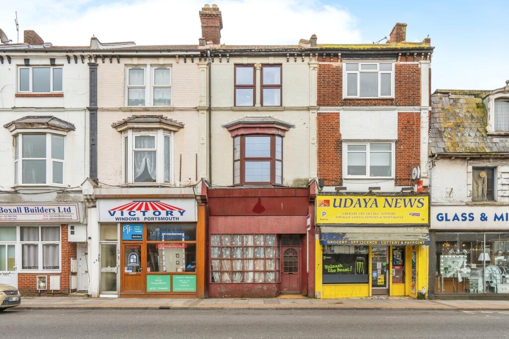 4 bedroom terraced house for sale in Kingston Road, Portsmouth, Hampshire, PO2