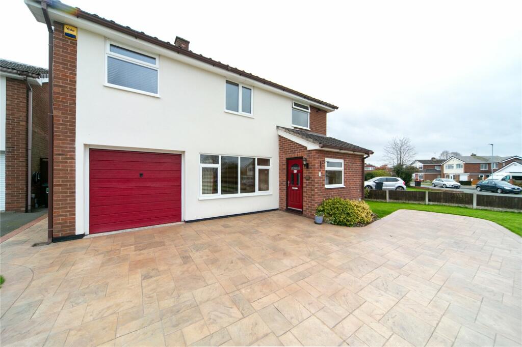 4 bedroom detached house for sale in Radnor Drive, Chester, Cheshire, Westminister Park, CH4
