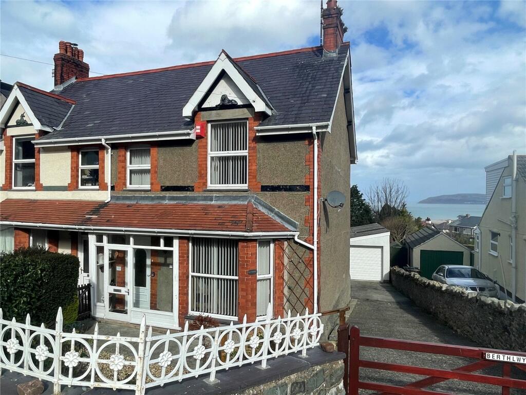 4 bedroom semidetached house for sale in Conwy Old Road, Dwygyfylchi