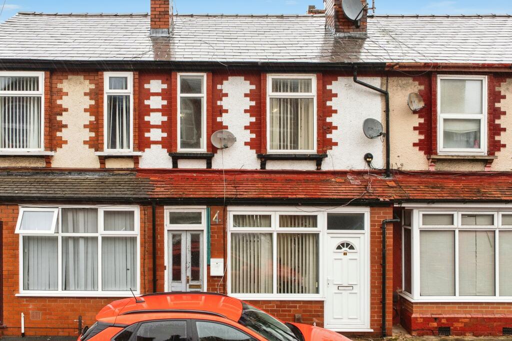 3 bedroom terraced house for sale in Reynolds Street, Warrington, Cheshire, WA4