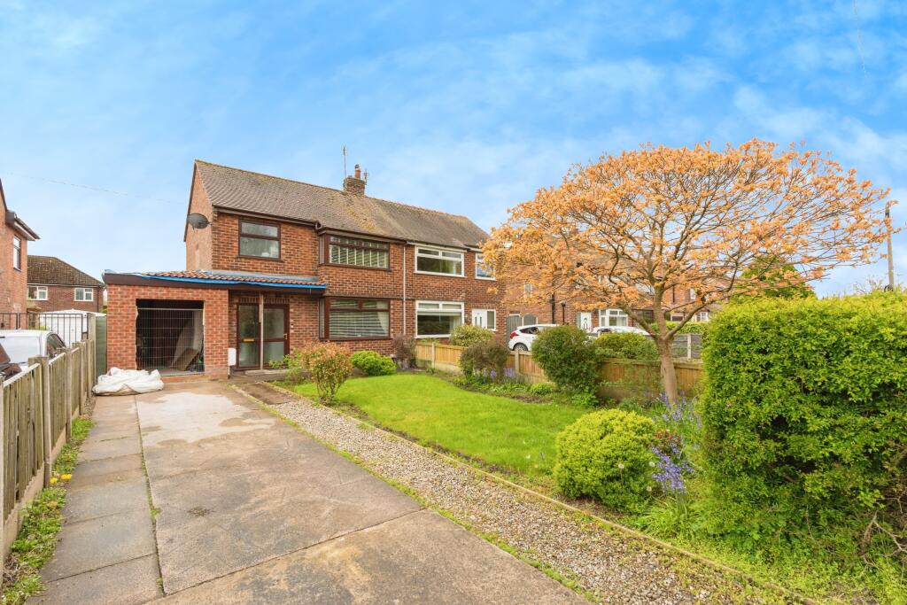 3 bedroom semi-detached house for sale in Fearnhead Lane, Fearnhead, Warrington, Cheshire, WA2