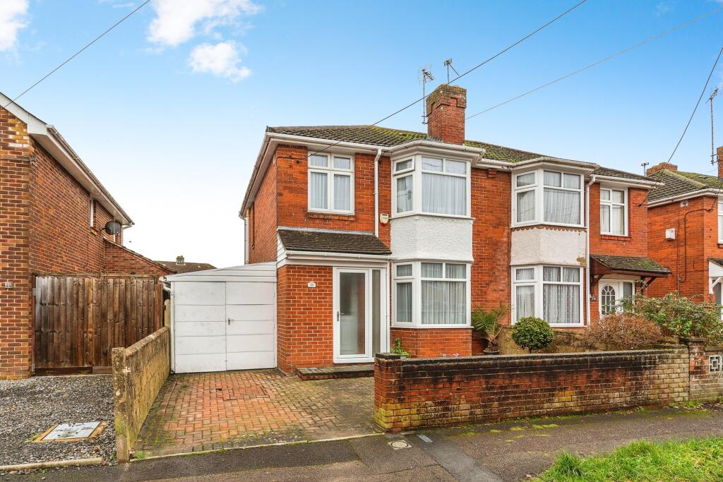 3 bedroom semi-detached house for sale in Compton Road, Totton, Southampton, Hampshire, SO40