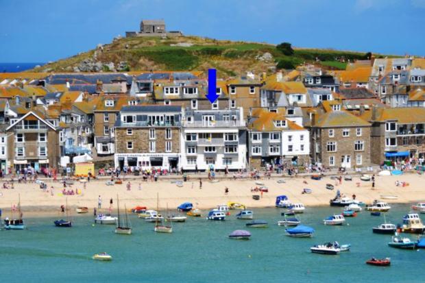 2 bedroom flat for sale in Harbour House, The Wharf, St. Ives, Cornwall ...