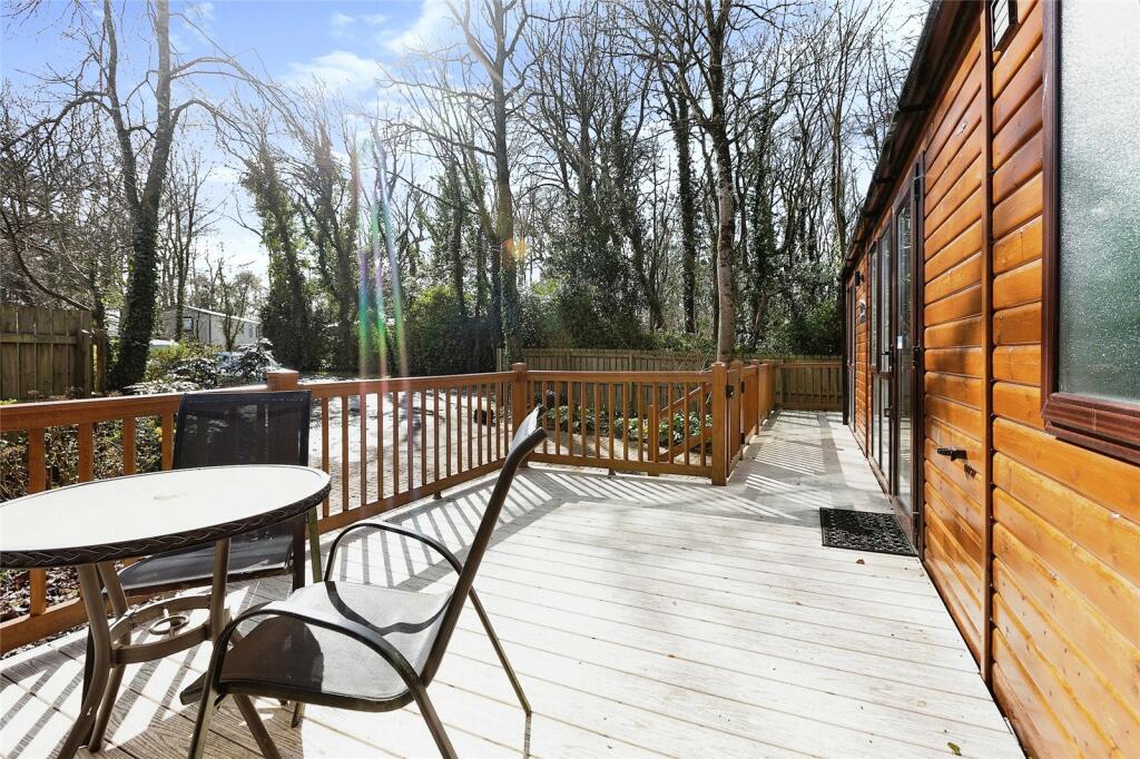 2 bedroom bungalow for sale in Trehawks, St. Minver Holiday Park