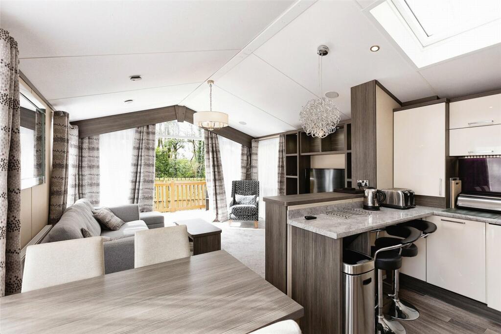 2 bedroom bungalow for sale in Trehawks, St. Minver Holiday Park