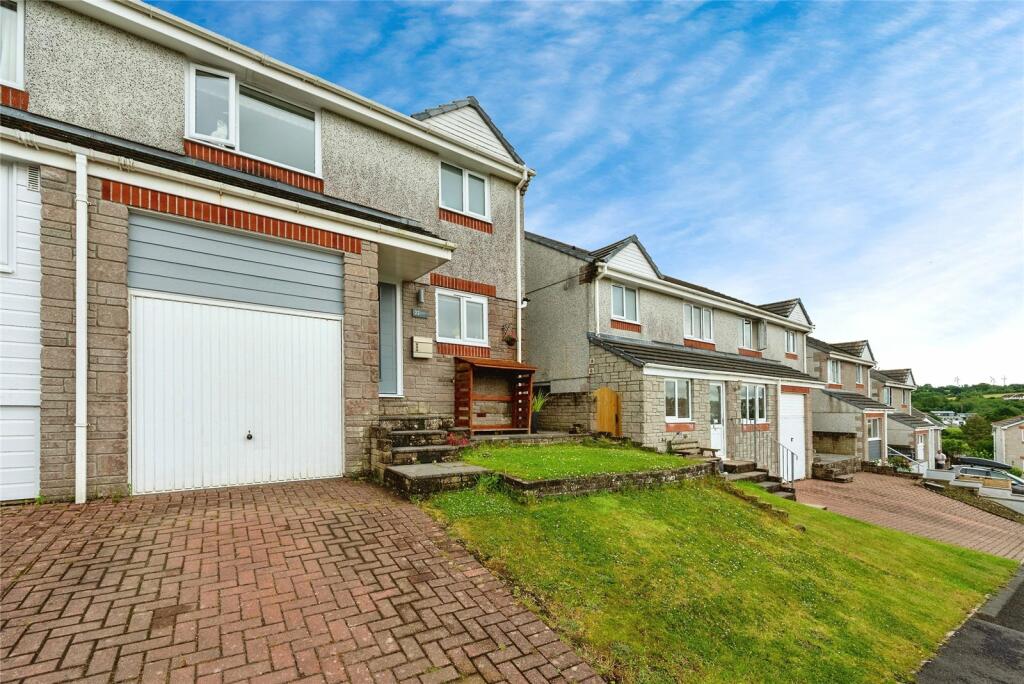 3 bedroom semidetached house for sale in Foxdown Manor, Wadebridge