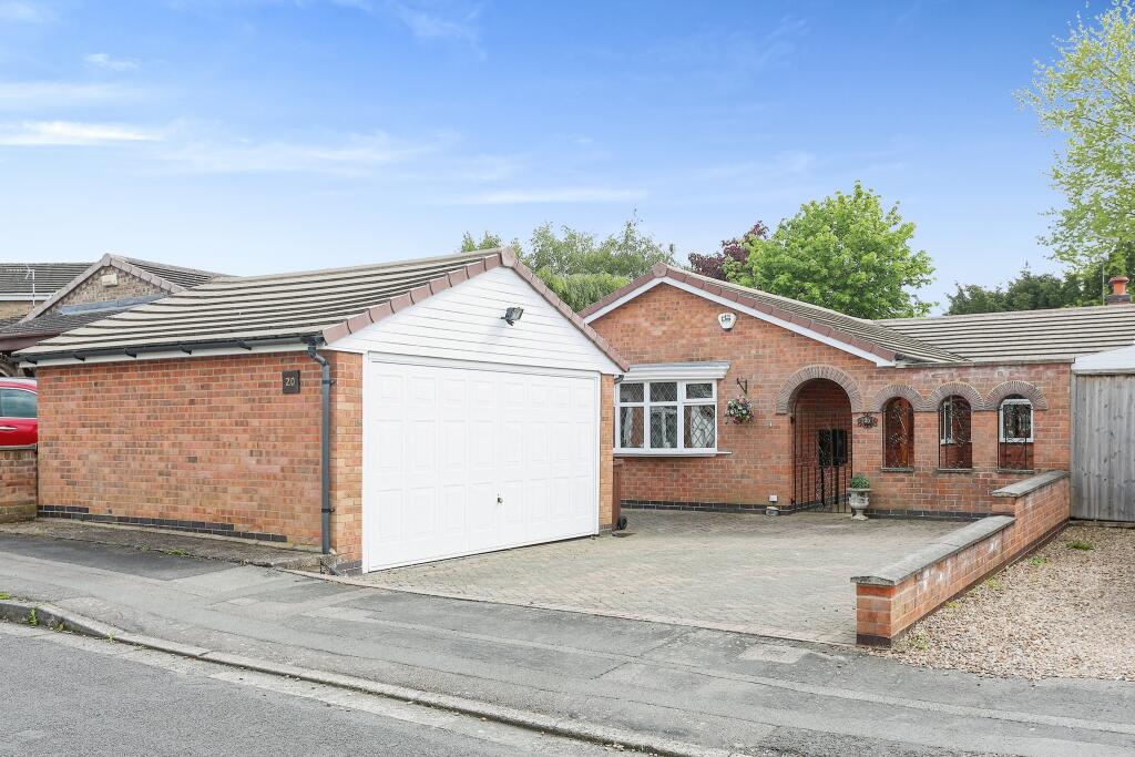 3 bedroom bungalow for sale in Hungarton Drive, Syston, Leicester, LE7