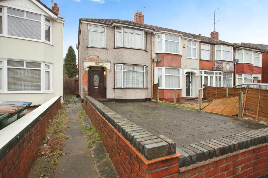 3 bedroom end of terrace house for sale in Grangemouth Road, Radford