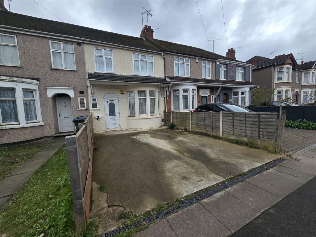 3 bedroom terraced house for sale in Burnaby Road, Radford, Coventry, CV6