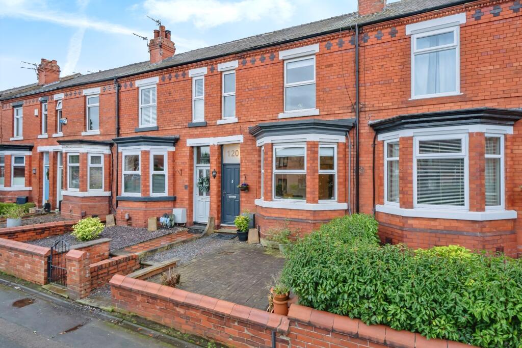 3 bedroom terraced house for sale in Knutsford Road, Grappenhall, Warrington, Cheshire, WA4