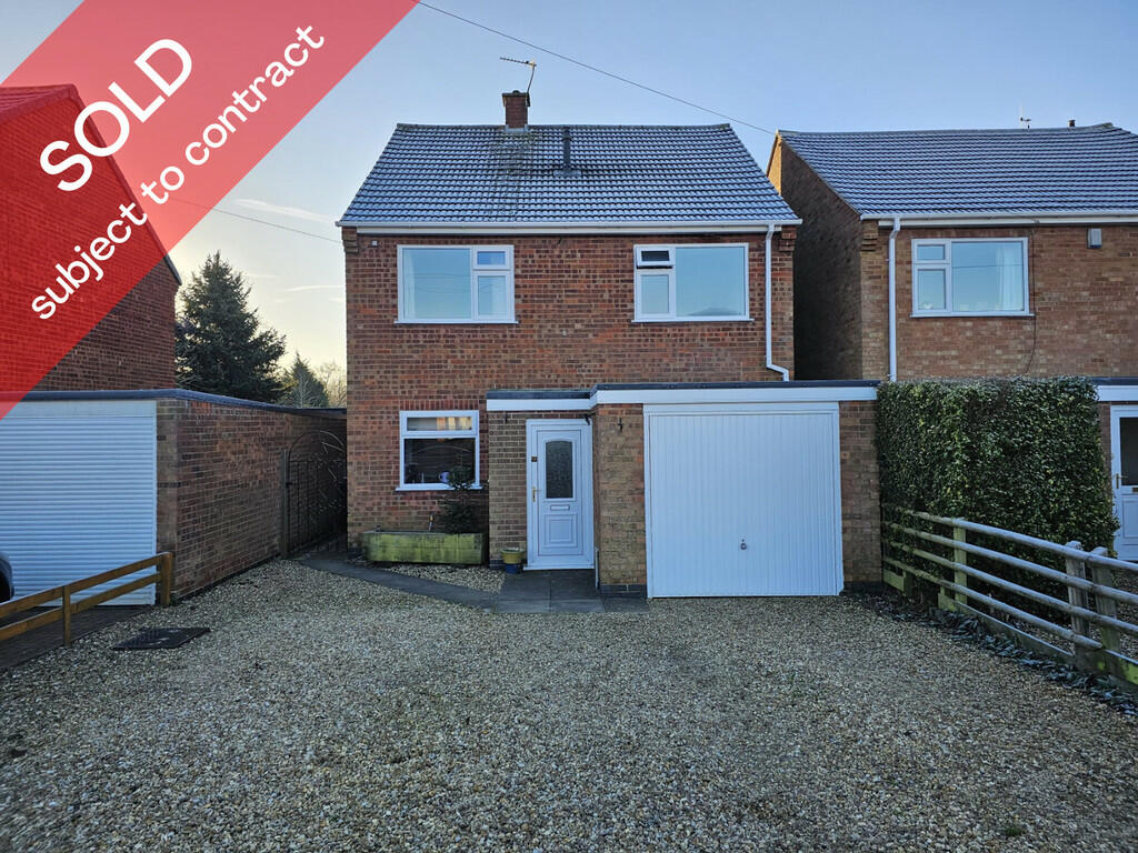 3 bedroom detached house for sale in Dalgliesh Way, Asfordby, LE14