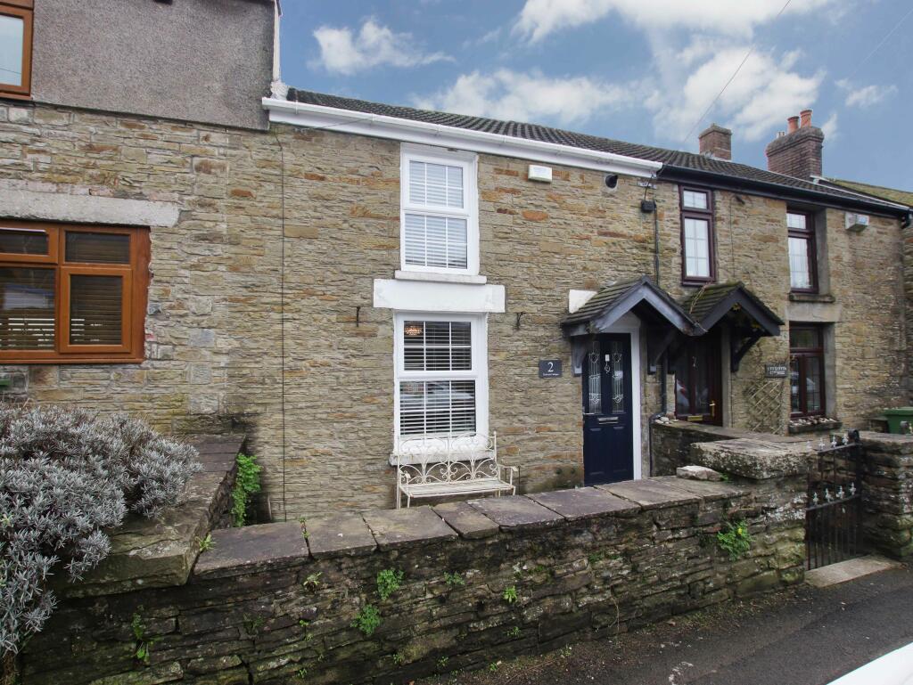 2 bedroom terraced house for sale in Main Road, Cross Inn, Llantrisant