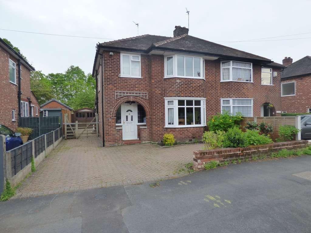 3 bedroom semidetached house for sale in Dean Drive, Wilmslow, SK9