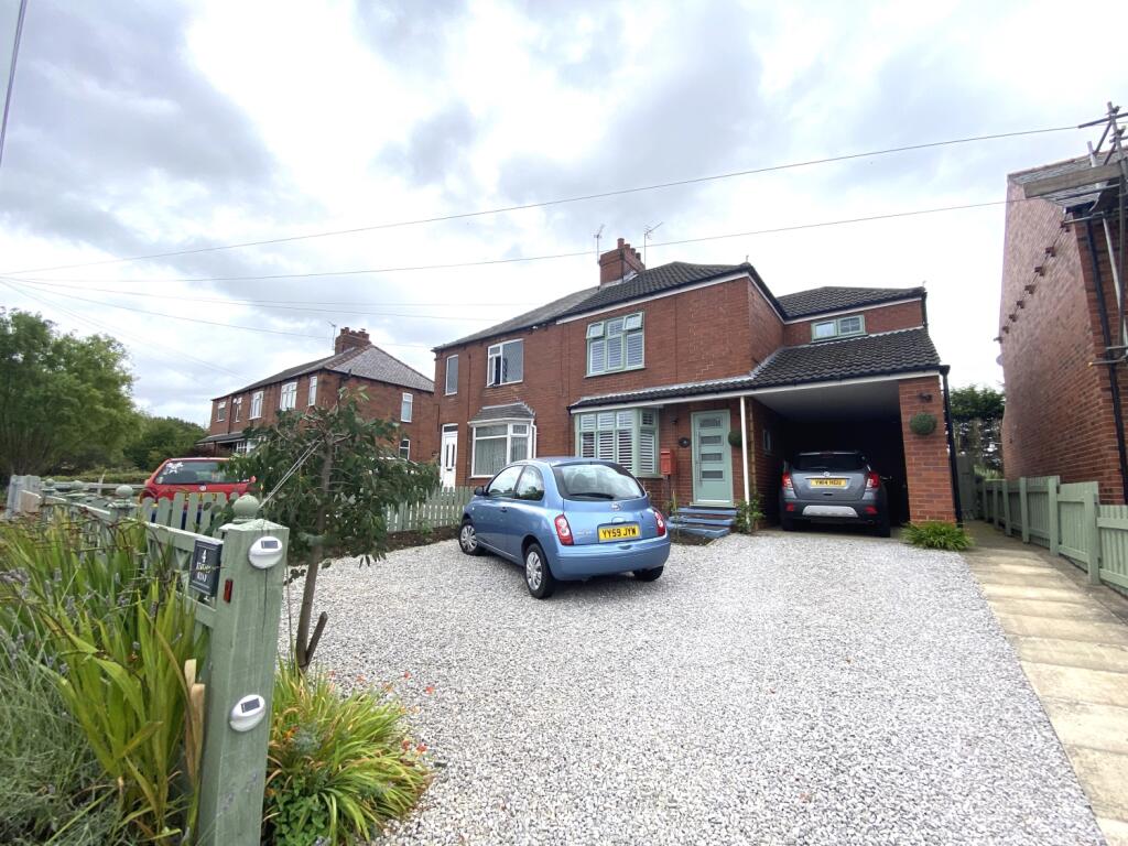 3 bedroom semidetached house for sale in 4 Station Road, Hensall