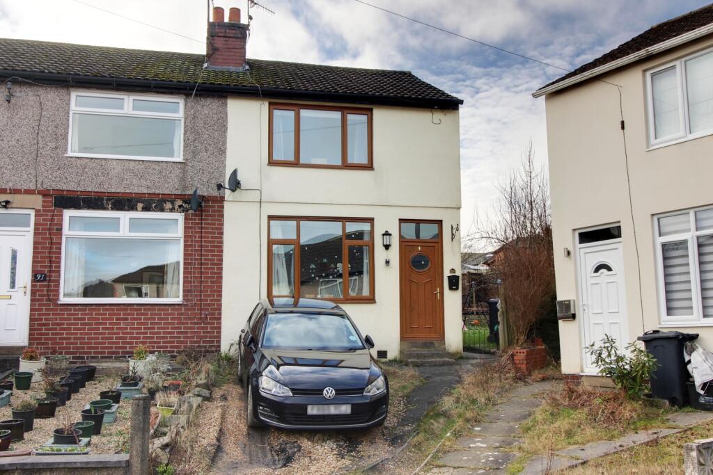 3 bedroom end of terrace house for sale in Stocks Avenue, Mytholmroyd, HX7