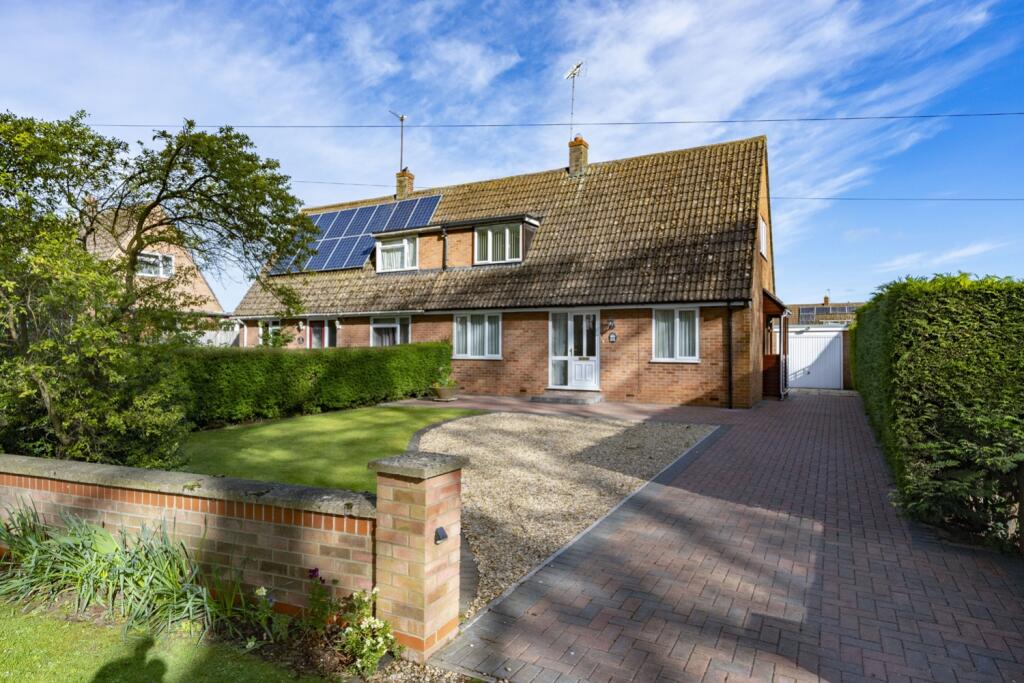 3 bedroom semidetached house for sale in Balk Road, Ryhall, Stamford, PE9