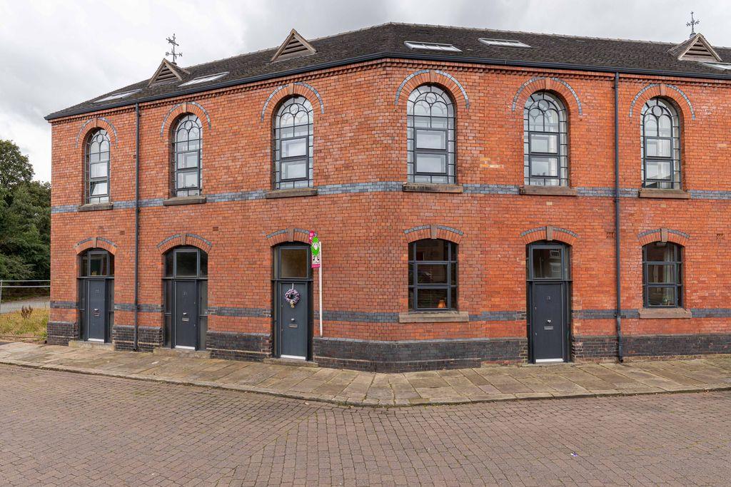3 bedroom town house for sale in Albion Mill, Alsop Street, Leek ST13