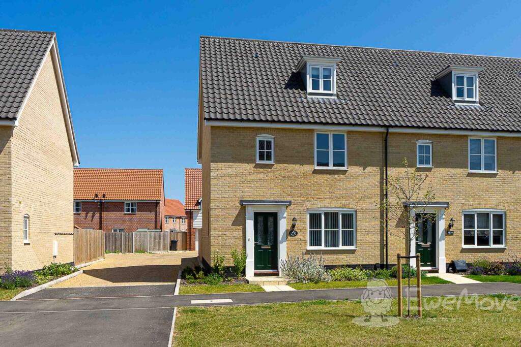 3 bedroom end of terrace house for sale in Avocet Way, Wymondham, NR18