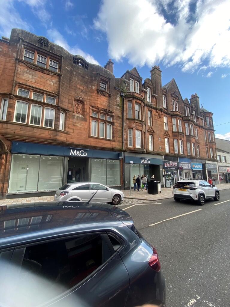 High street retail property to lease in Sinclair Street, Helensburgh