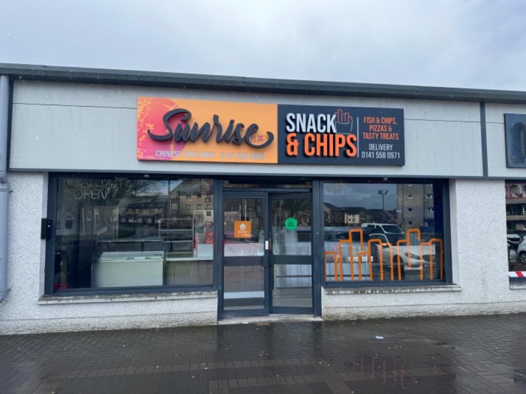 Takeaway to lease in Unit 5, 588 Broomfield Road, Glasgow, G21
