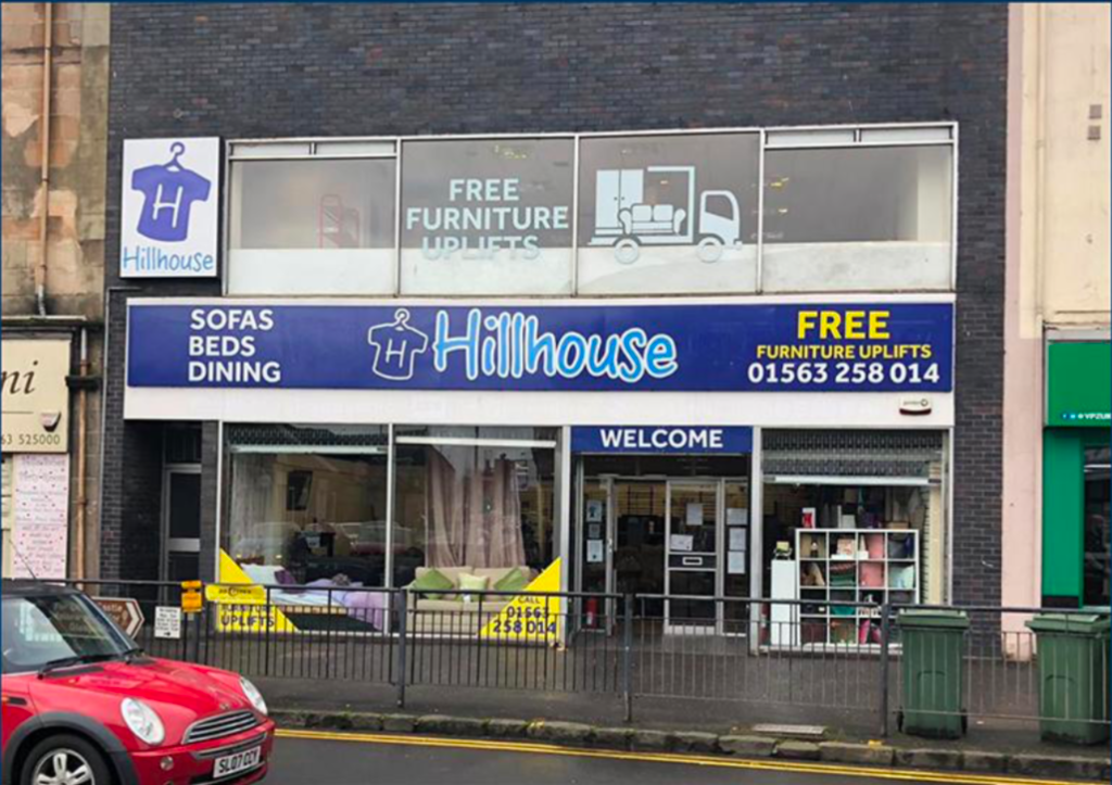 High street retail property for sale in Titchfield Street, Kilmarnock