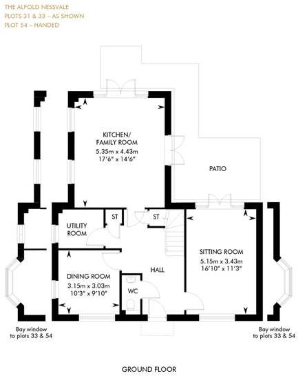 The Alfold Nessvale, Ground Floor