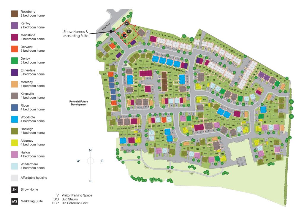 Contact Saxon Dene, Silsden New Homes Development by Barratt Homes