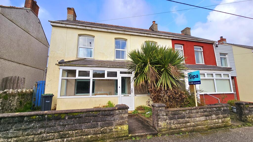 3 bedroom semidetached house for sale in Higher Bugle, St. Austell, PL26