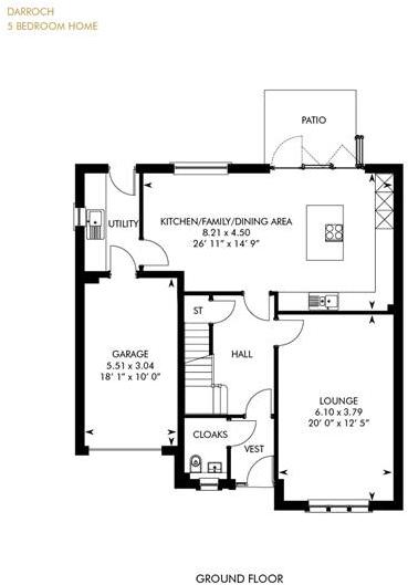 The Darroch, Ground Floor