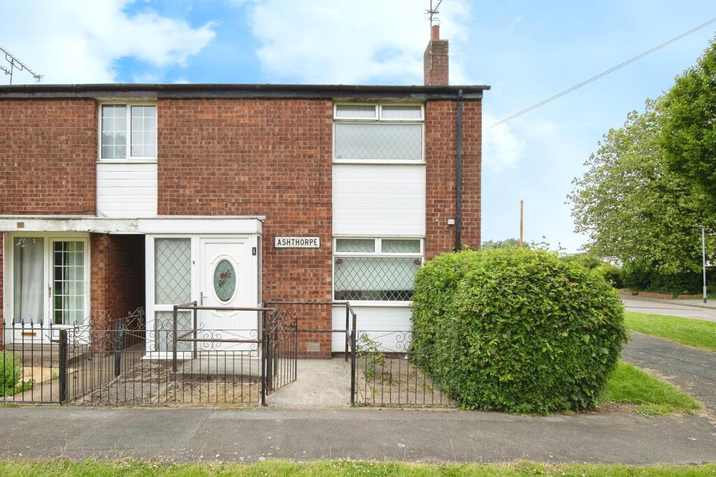 2 bedroom end of terrace house for sale in Ashthorpe, Hull, HU6