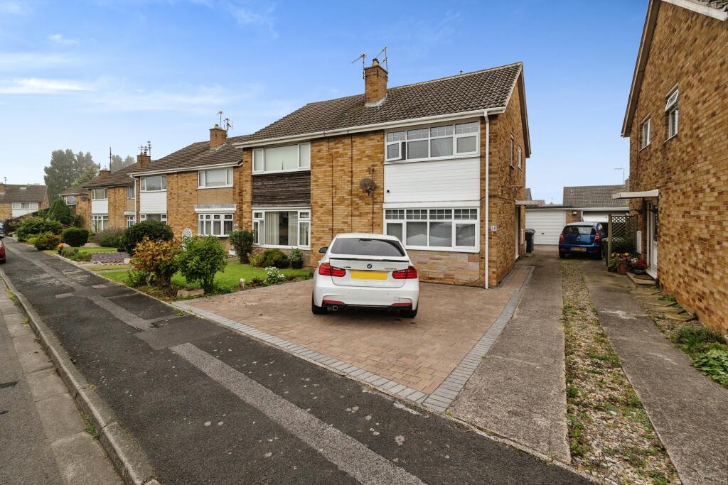 3 bedroom semidetached house for sale in Delamere Drive, Redcar, TS11