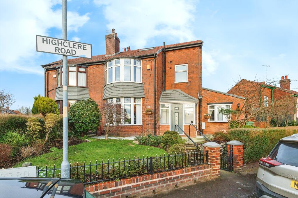3 bedroom semidetached house for sale in Highclere Road, Manchester, M8