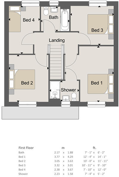 First floor