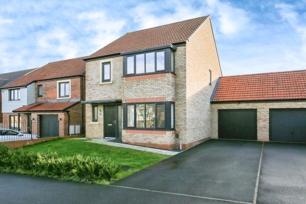 4 bedroom detached house for sale in Normanby Gardens, Cramlington, NE23