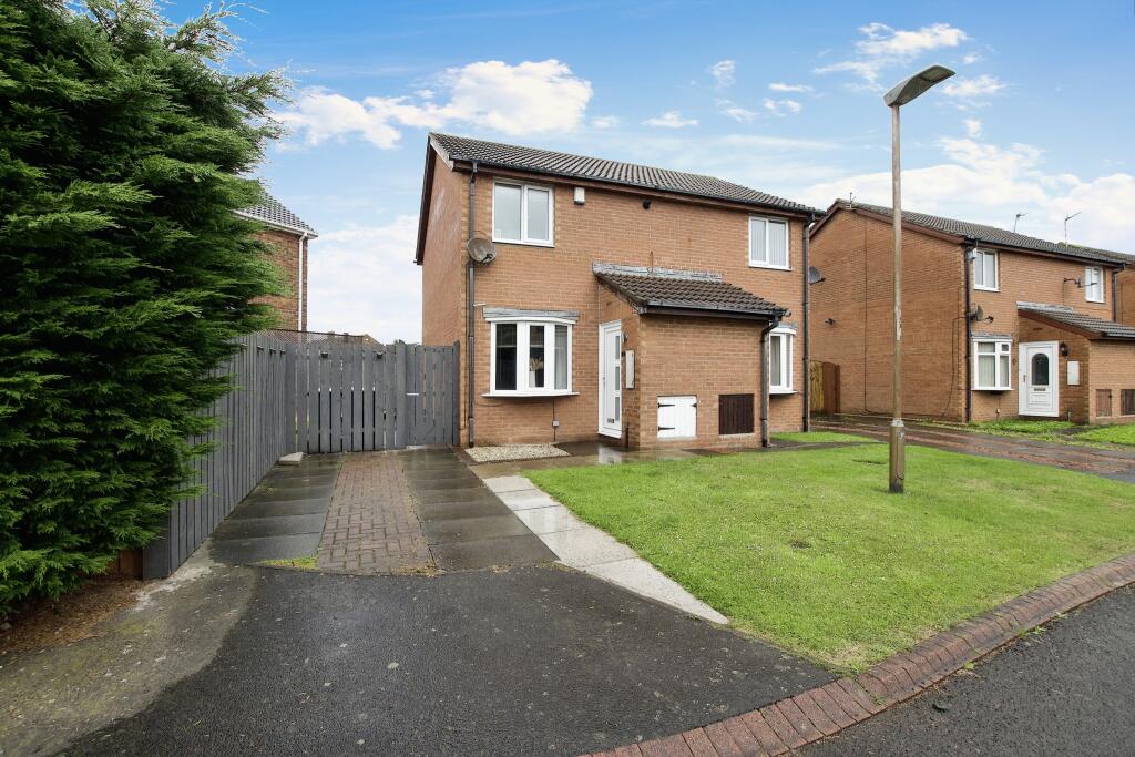 2 bedroom semidetached house for sale in Leander Court, Choppington, NE62