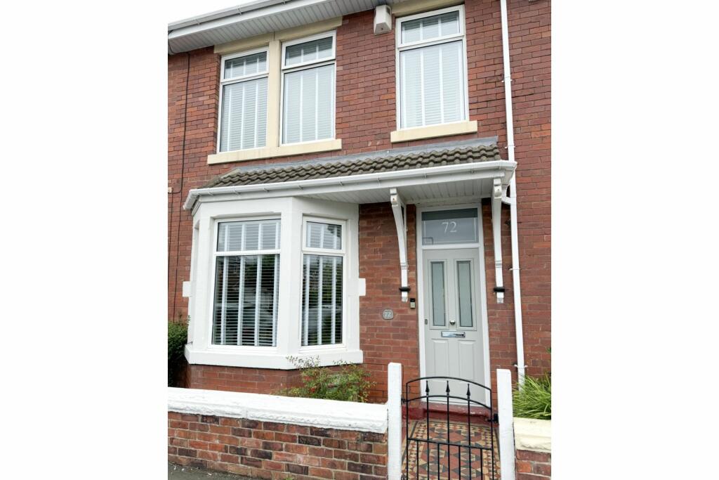 3 bedroom terraced house for sale in Drummond Terrace, North Shields, NE30