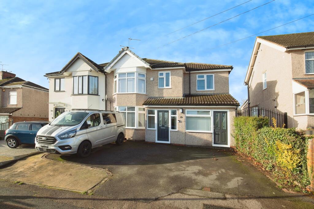 4 bedroom semi-detached house for sale in Nailcote Avenue, Coventry, CV4