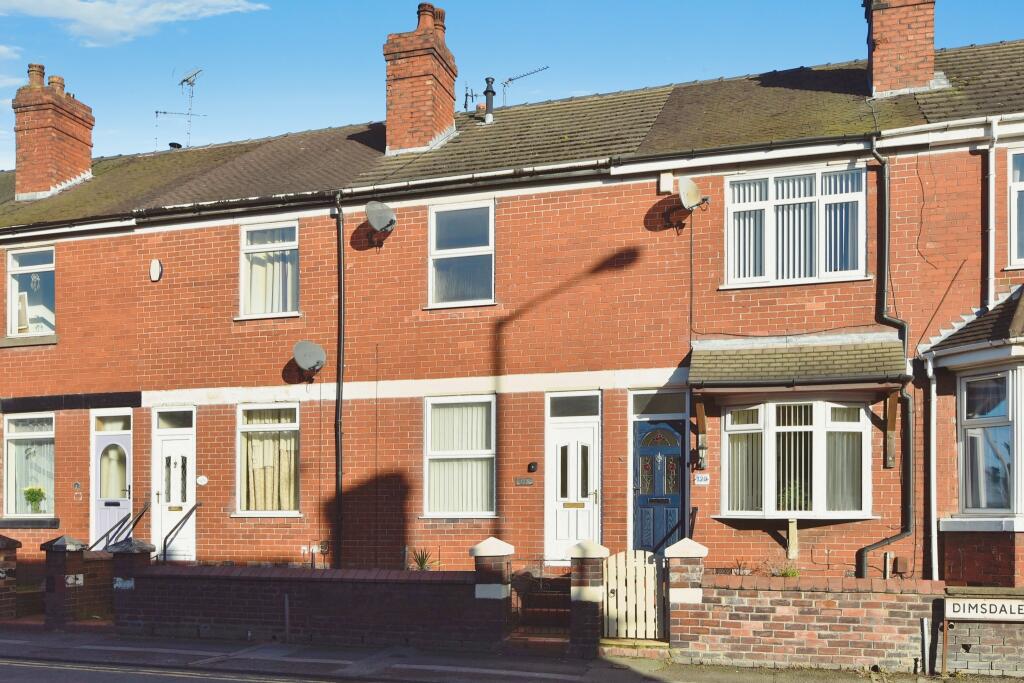 2 bedroom terraced house for sale in Dimsdale Parade West, Newcastle, ST5