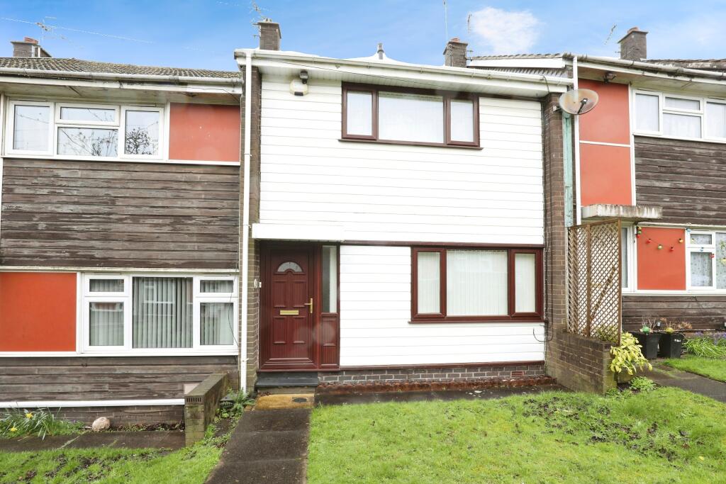2 bedroom terraced house for sale in Honiton Walk, Longton, Stoke-on-Trent, ST3