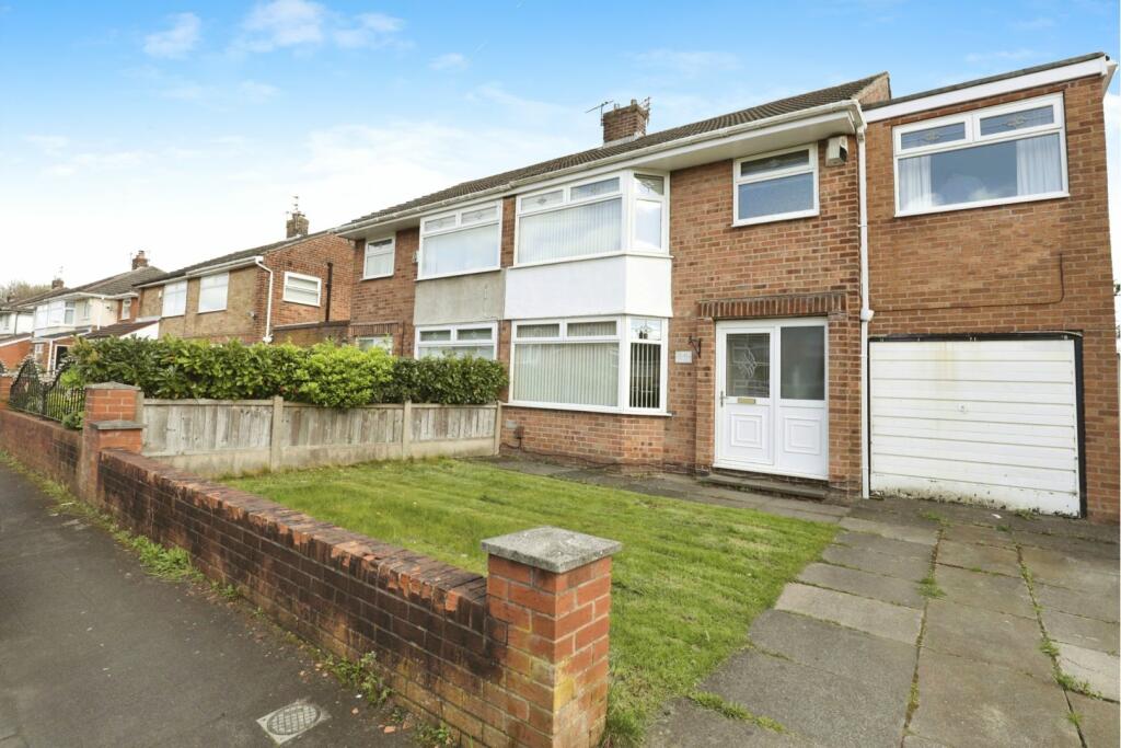 4 bedroom semidetached house for sale in Kendal Drive, Prescot, L35