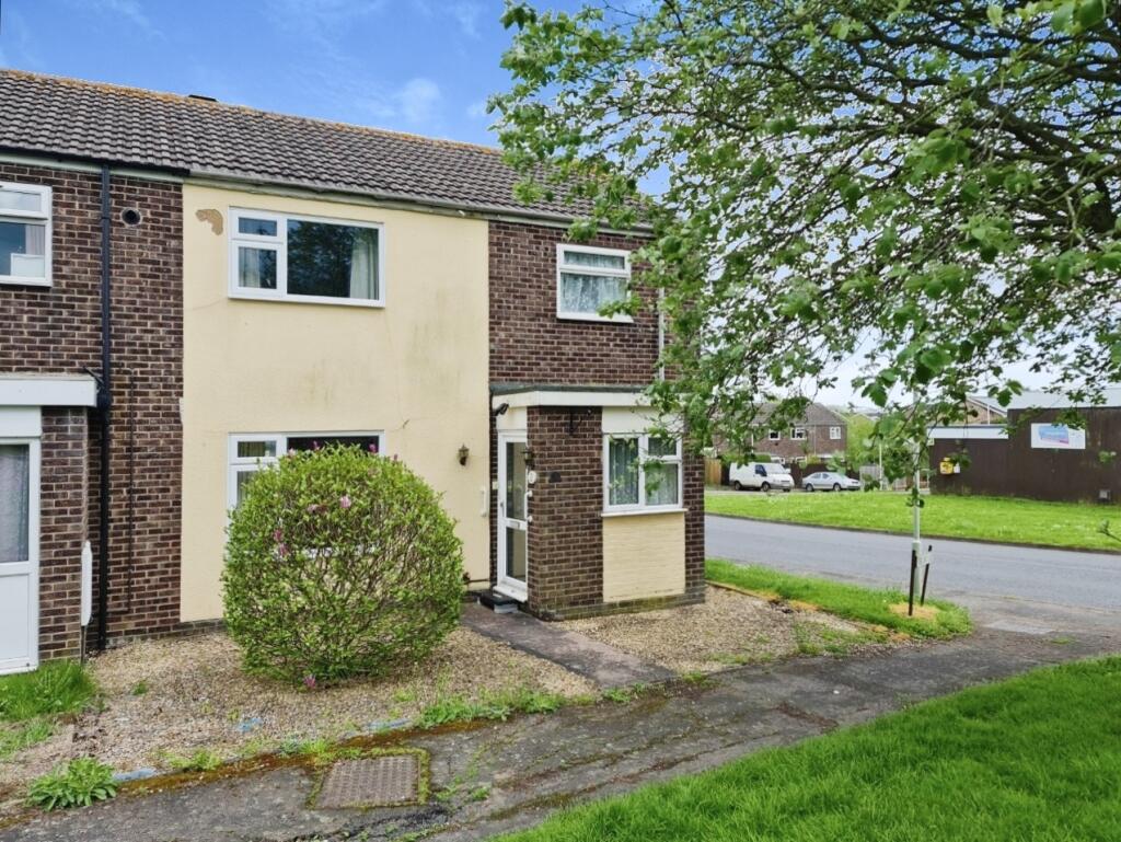 3 bedroom end of terrace house for sale in Pentland Court, Oakham, LE15