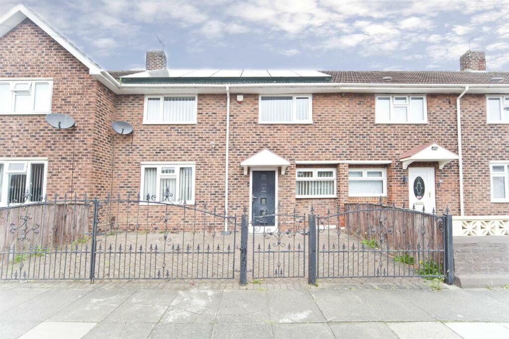 3 bedroom terraced house for sale in Fordyce Road, Hartlepool, TS25