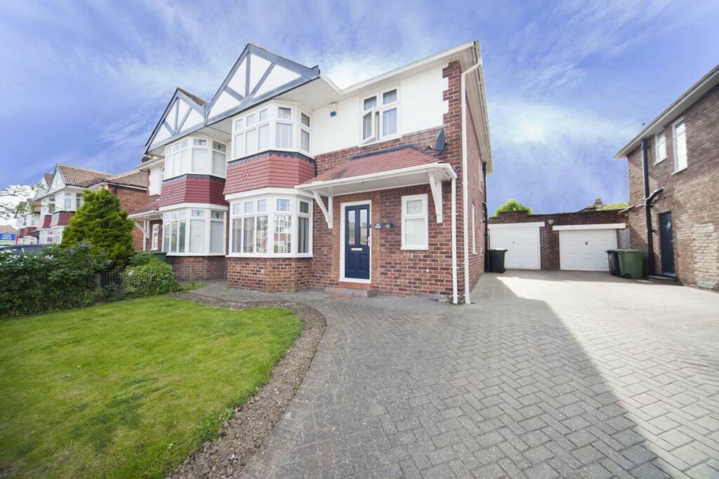 3 bedroom semidetached house for sale in Claremont Drive, Hartlepool, TS26