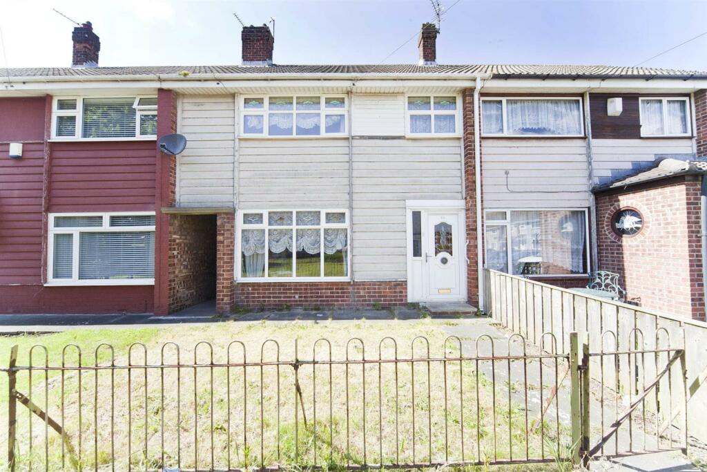 3 bedroom terraced house for sale in Miller Crescent, Hartlepool, TS24