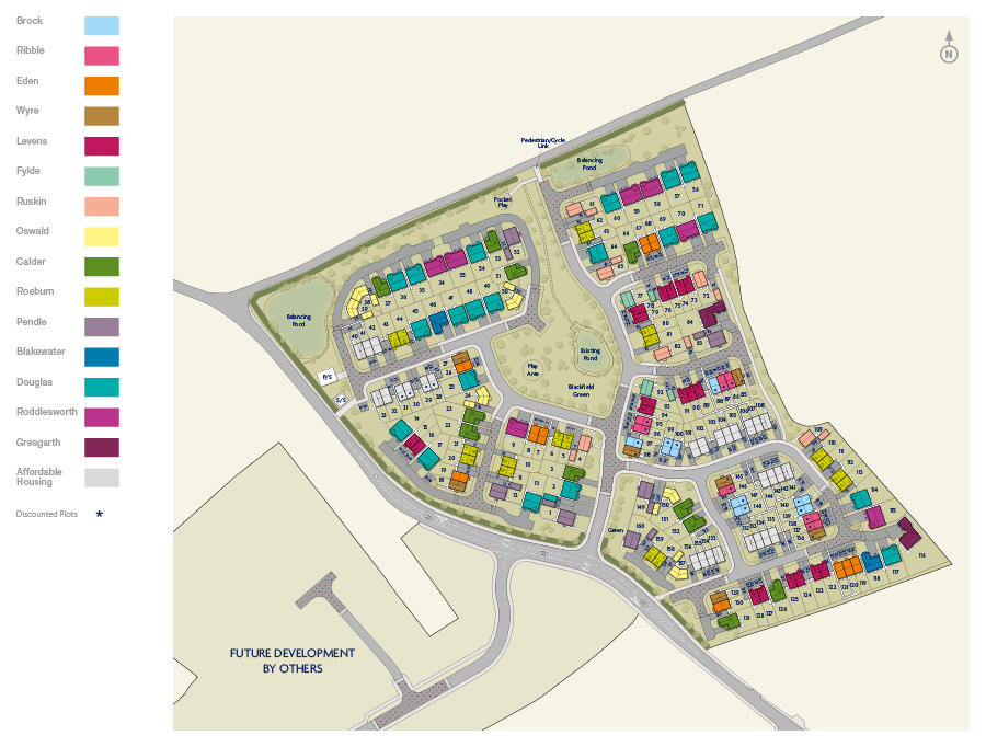 Contact Blackfield Green New Homes Development by Miller Homes North West