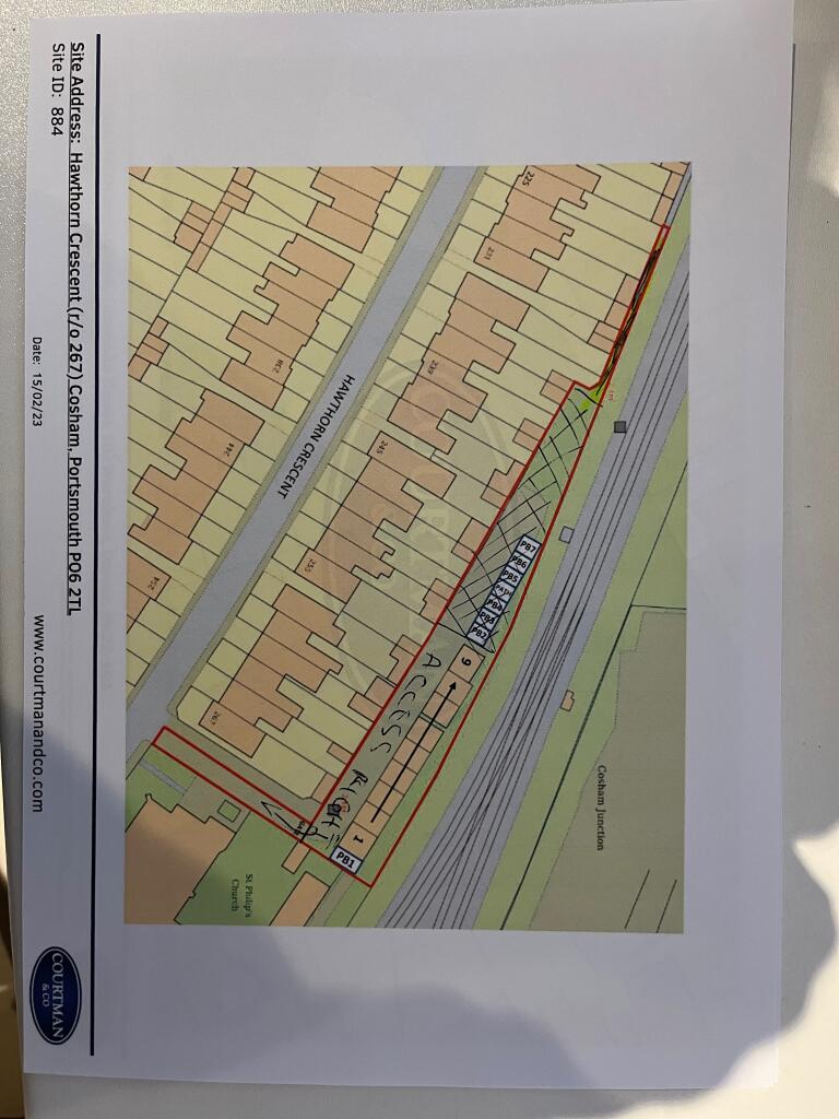 Main image of property: Land to rear of 267 Hawthorn Crescent, Cosham, Hampshire, PO6 2TL